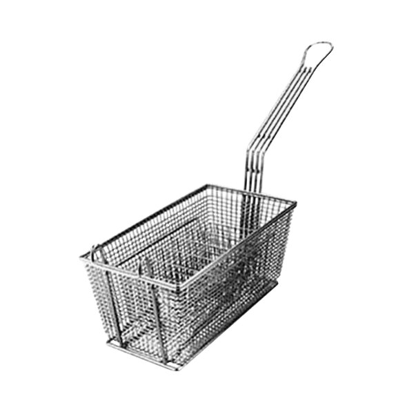 AllPoints 2255002 12 1/8" x 6 5/16" x 5 1/8" Portion Control Fry Basket