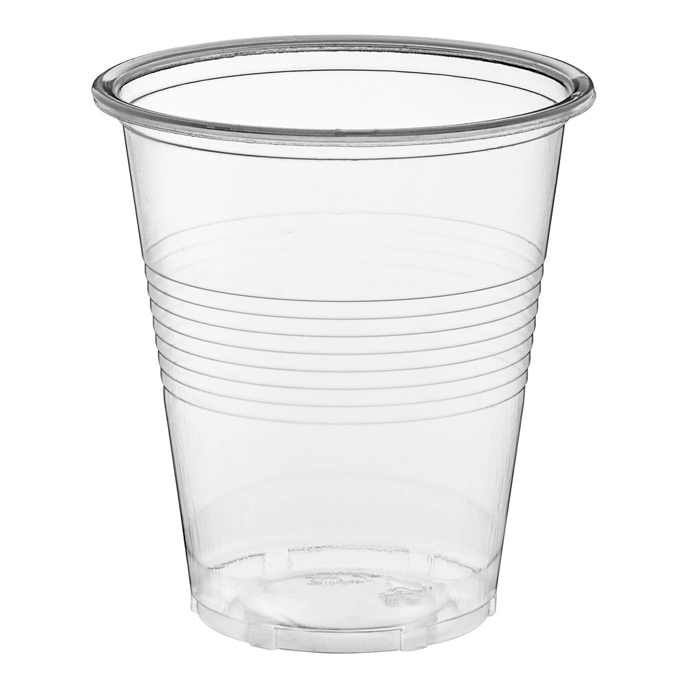 Choice 14 oz. Translucent Thin Wall Plastic Cold Cup - 50/Pack