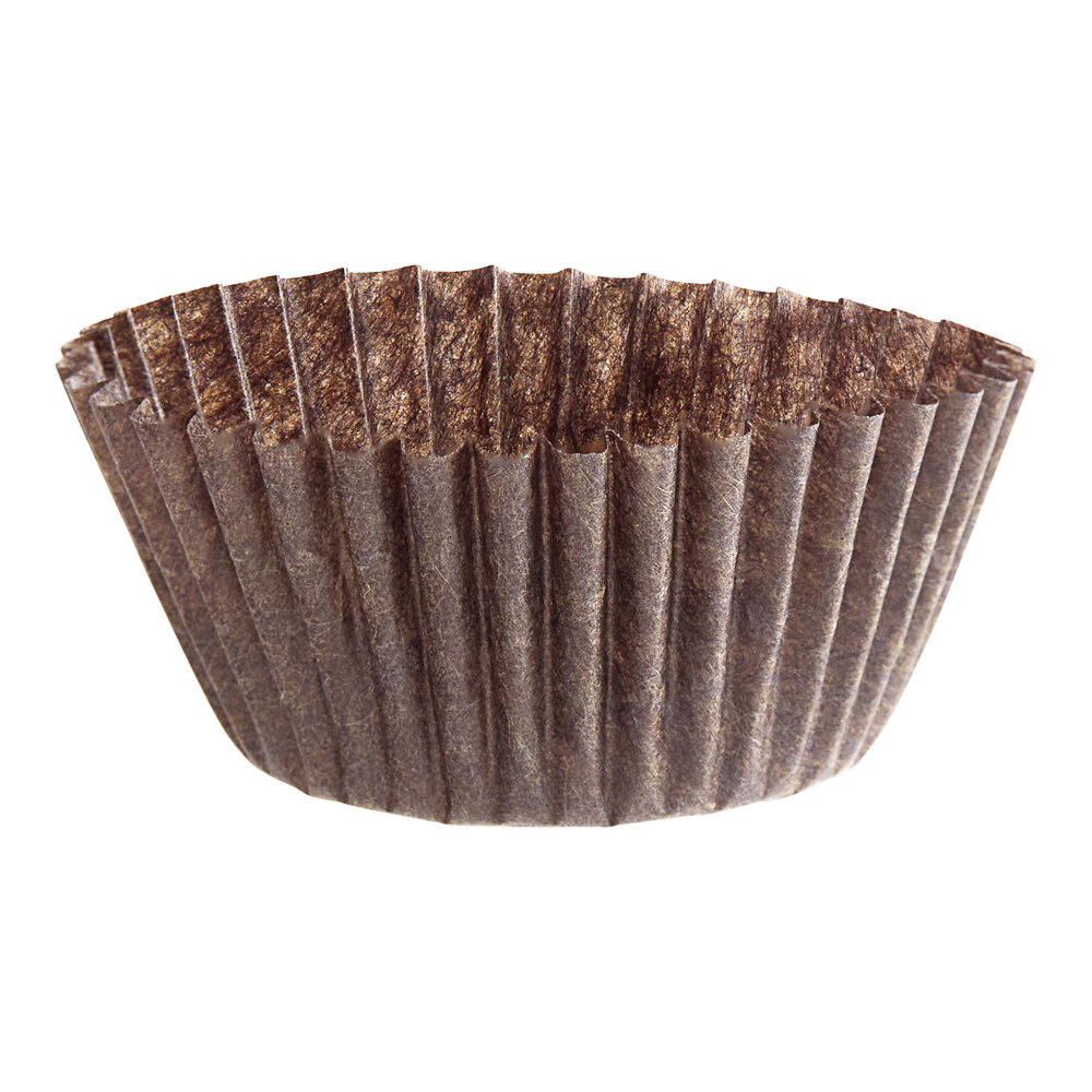 1 1/2" x 1" Mini Glassine Baking / Candy Cups - 10,000/Case