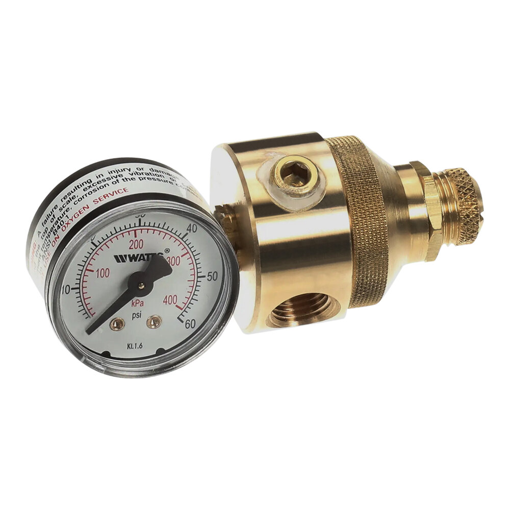 Pitco® 112-000002-001 Pressure Regulator with Gauge for SSPE14 Series