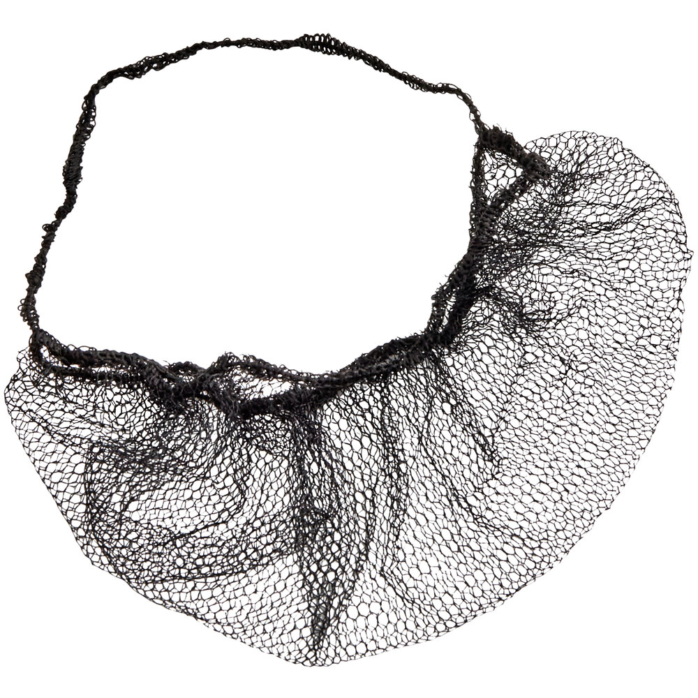 Choice 18" Black Nylon Beard Net - 1,000/Case