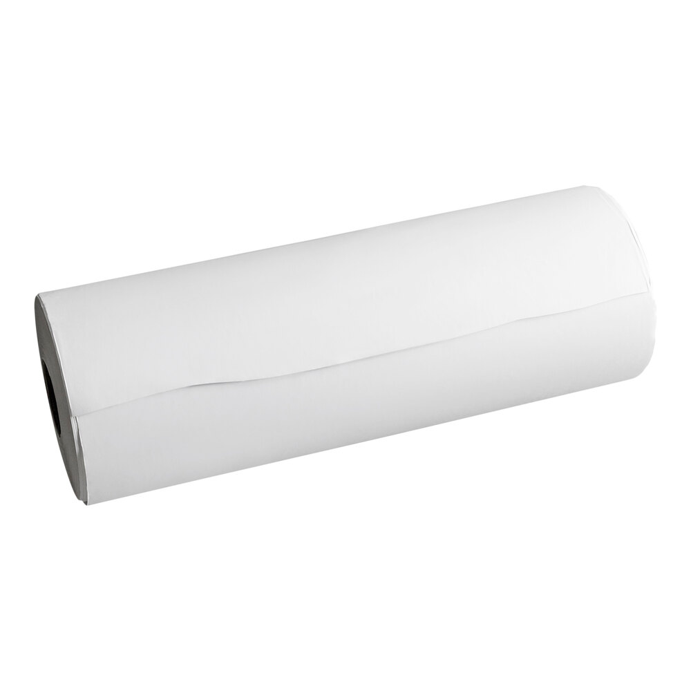 Choice 18" x 1000' 40/5 lb. White Standard Freezer Paper Roll