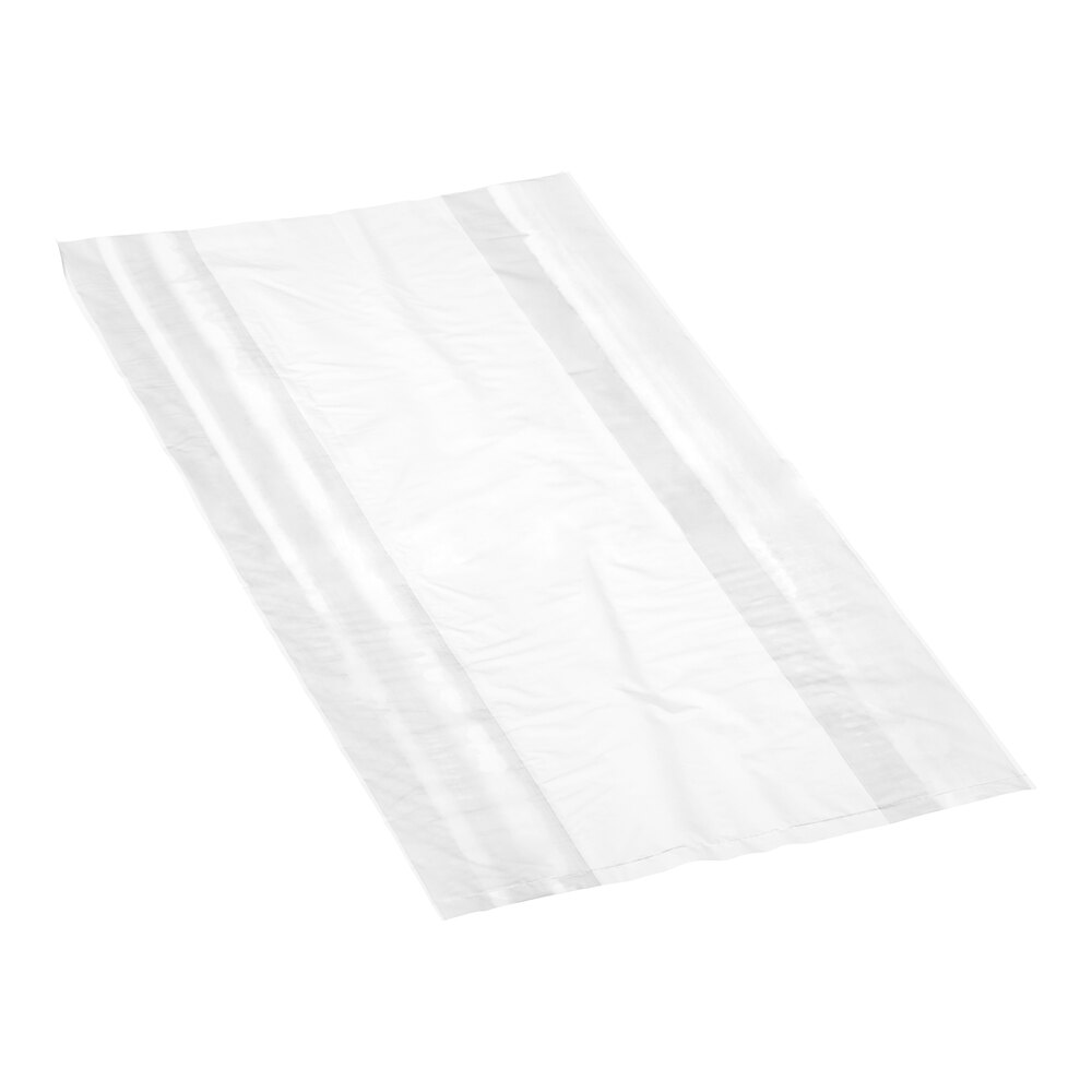 Choice 8" x 4" x 18" 1 Mil Medium-Duty Plastic Food Bag - 1,000/Box