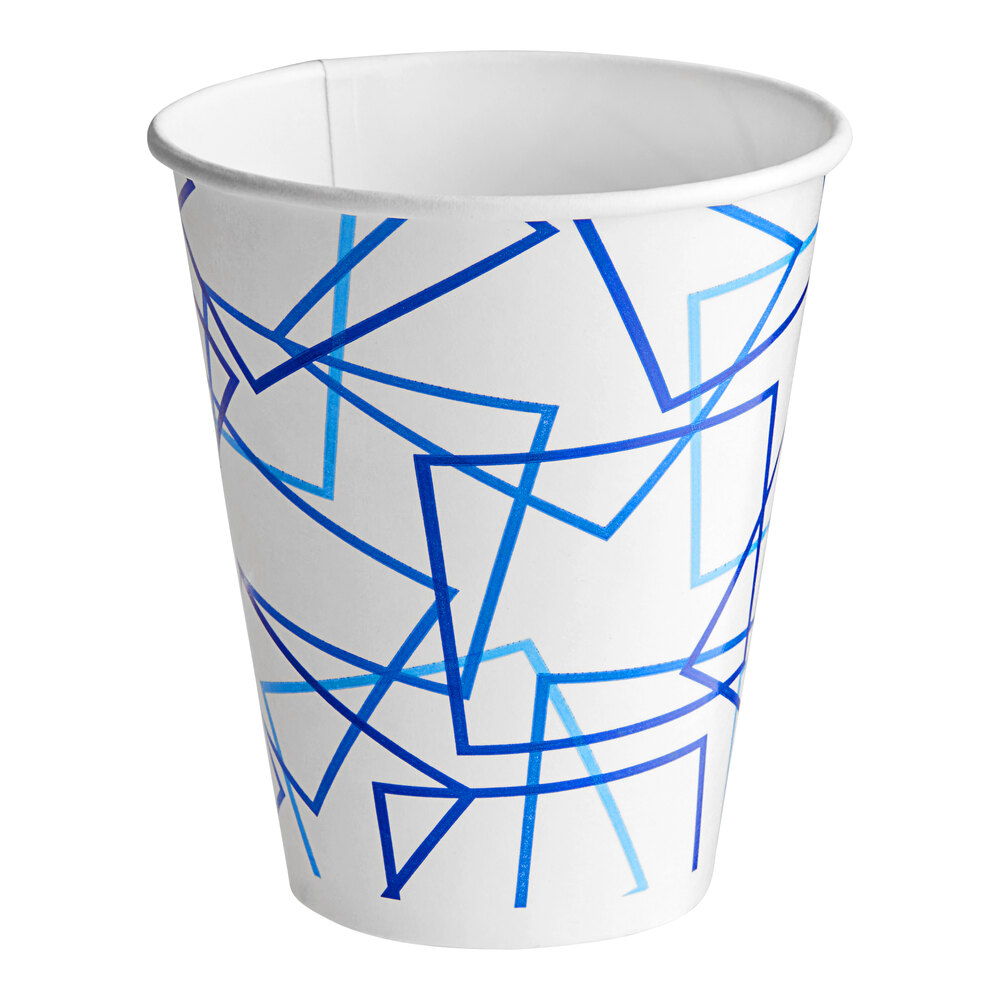 Choice 12 oz. Poly Paper Cold Cup - 100/Pack