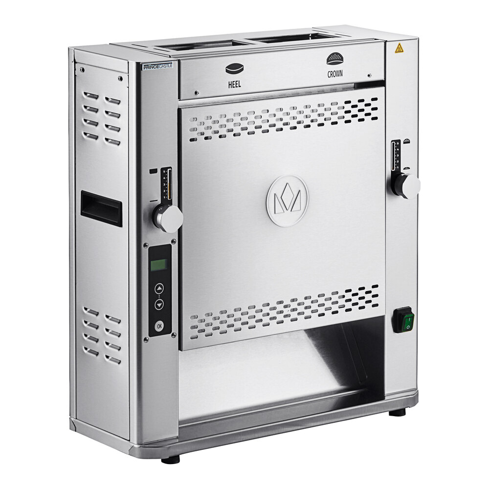 Prince Castle CTS-W Vertical Contact Bun Toaster with Wire Belt - 120V, 1500W