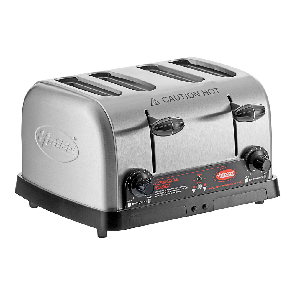 Hatco TPT-208 4 Slice Commercial Toaster - 1 1/4" Slots, 208V