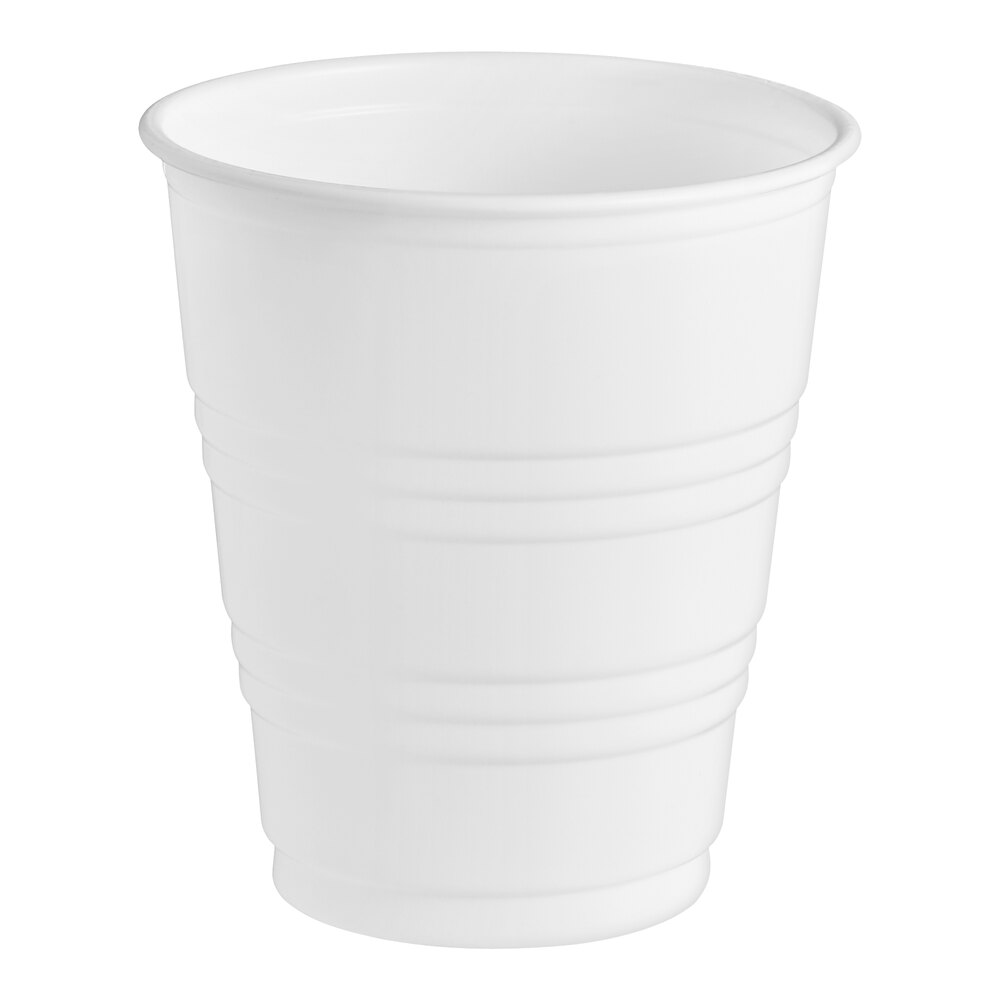 Solo 5 oz. White Plastic Refill Cup - 80/Pack