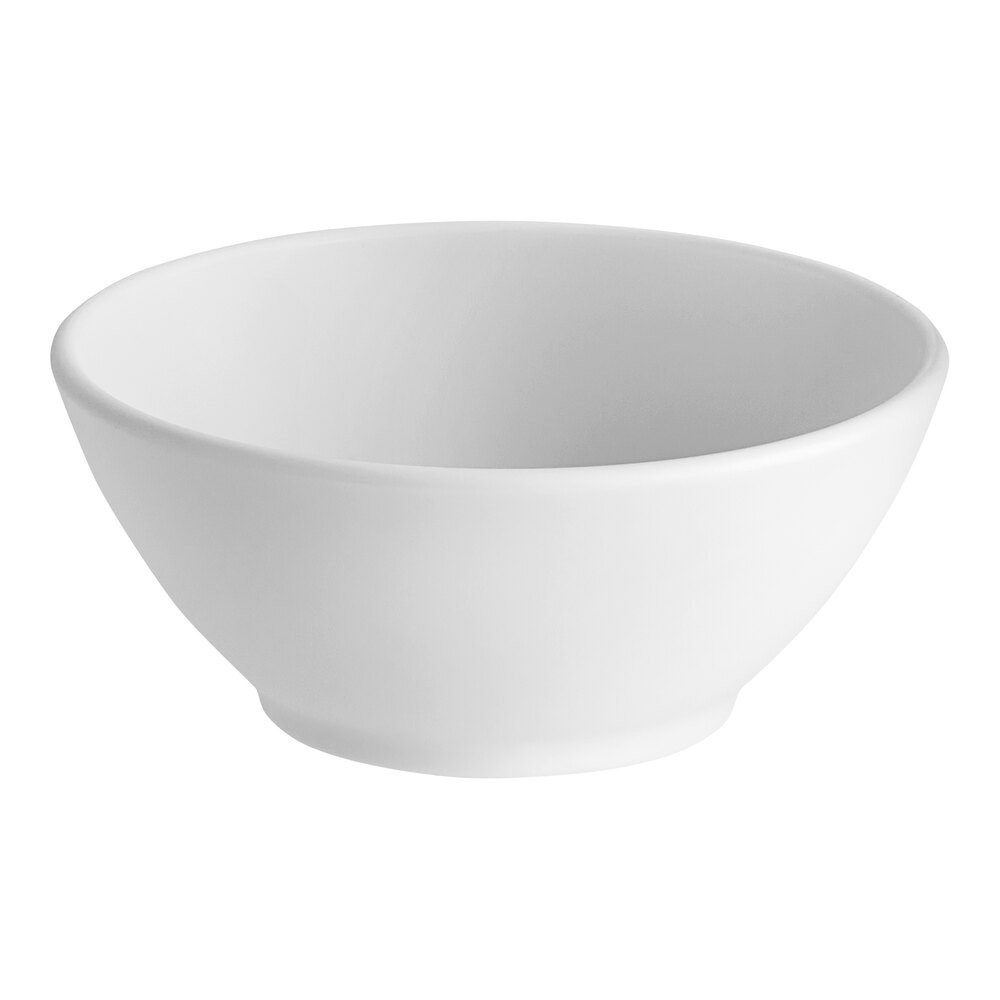 World Centric ZeroWare Reusable 4 oz. PLA White Portion Cup - 20/Pack