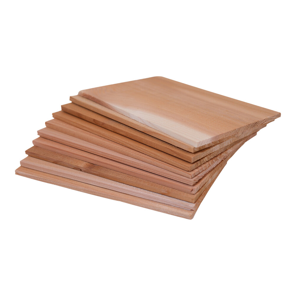 Wildwood Grilling 5" x 7" x 5/16" Cedar Wood Grilling Plank - 50/Case