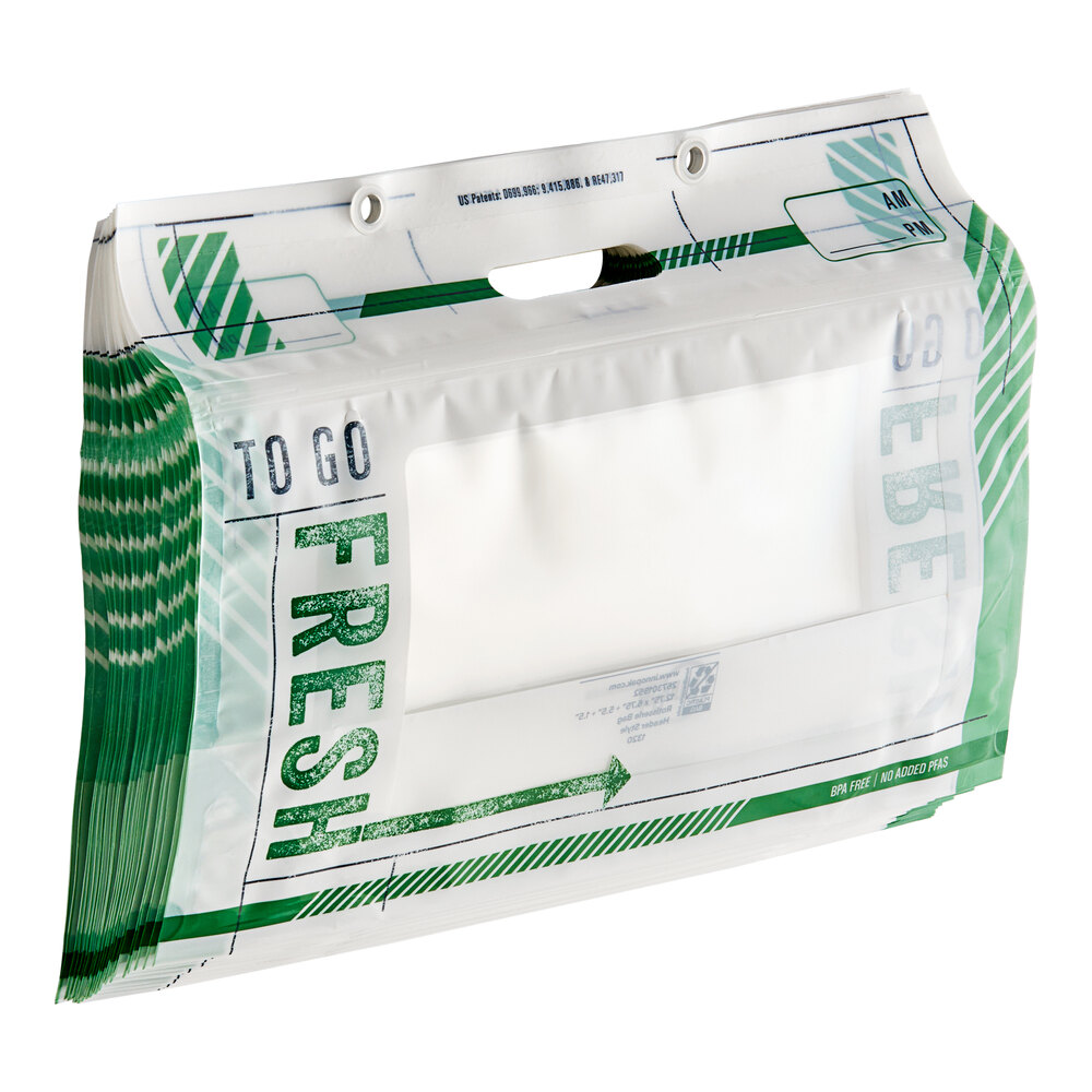 Inno-Pak To Go Fresh Rotisserie Chicken / Hot Food Bag - 250/Case