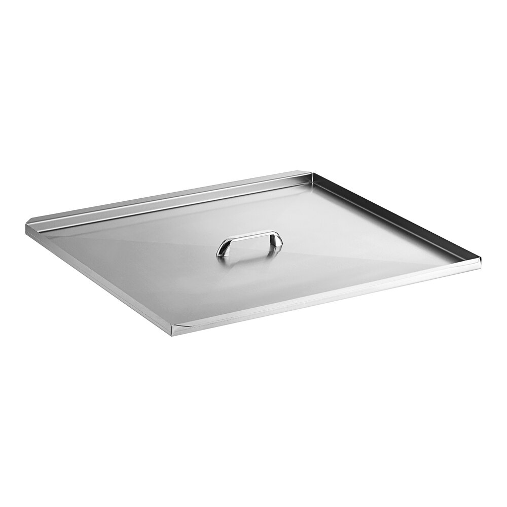 Frymaster 1081872SP Stainless Steel 12" x 19 1/2" Full Pot Fryer Cover
