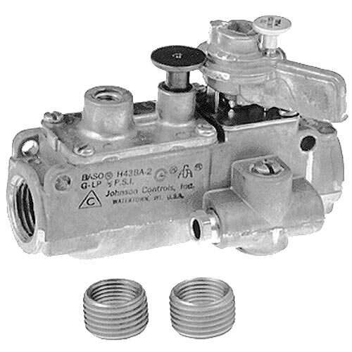 AllPoints 541023 Pilot Safety Valve; Natural Gas / Liquid Propane; 1/2" Gas In / Out; 1/4" Pilot Out