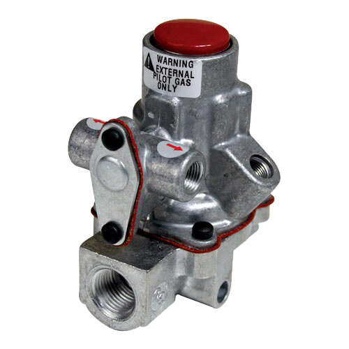 AllPoints 541036 Pilot Safety Valve; Natural Gas / Liquid Propane; 3/8" Gas In / Out; 1/8" Pilot In / Out
