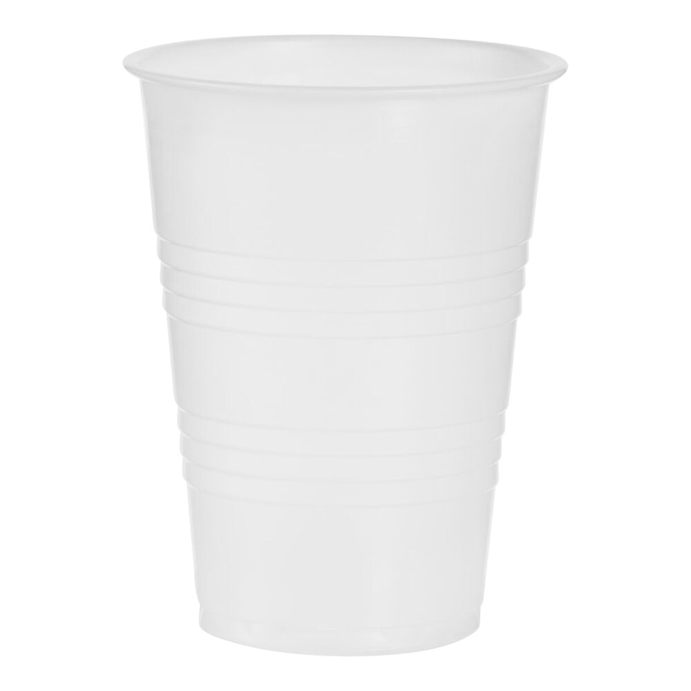 Dart Y10 Conex Galaxy 10 oz. Translucent Plastic Cold Cup - 2,500/Case