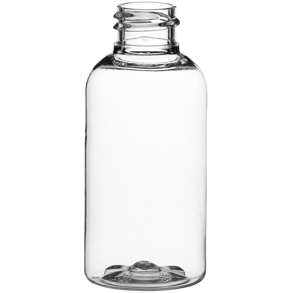 2 oz. PET Boston Round Bottle - 1,150/Case