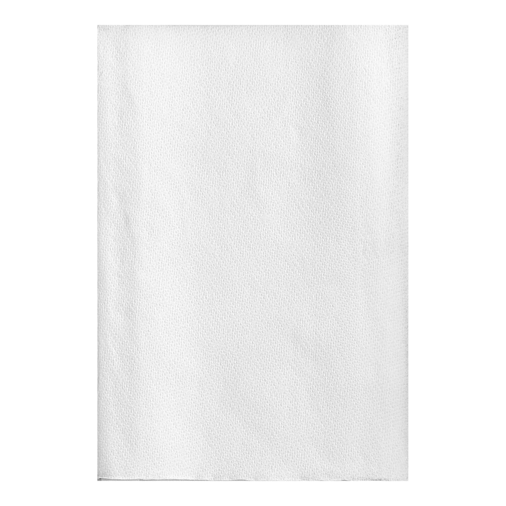 OneUp by Choice White Premium Ultra-Ply Wide Interfold 6 3/8" x 8 13/16" TAD Dispenser Napkin - 6,000/Case