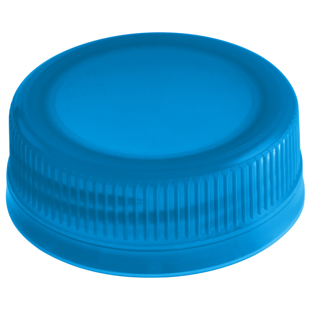 Waterfall Blue Tamper-Evident Cap for Juice Bottles - 100/Pack