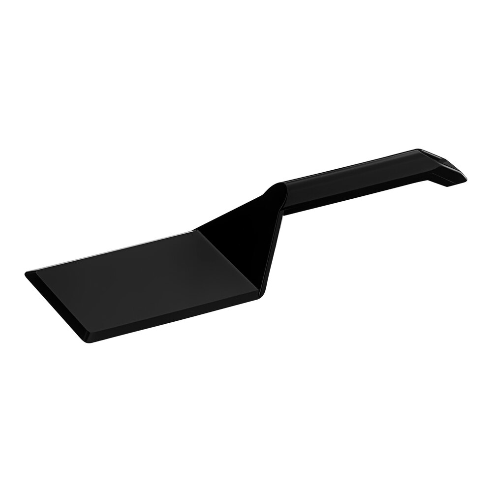 Visions 10" Black Disposable Spatula - 48/Case