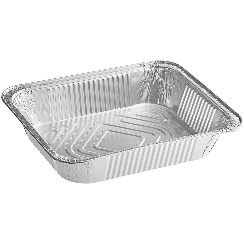 Choice Half Size Foil Steam Table Pan Deep 2 9/16" Depth - 20/Pack