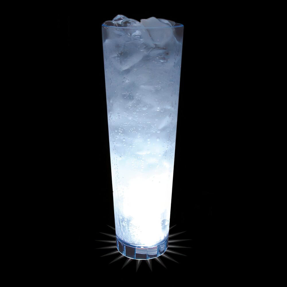 32 oz. Customizable Plastic Cup with White LED Light - 25/Case