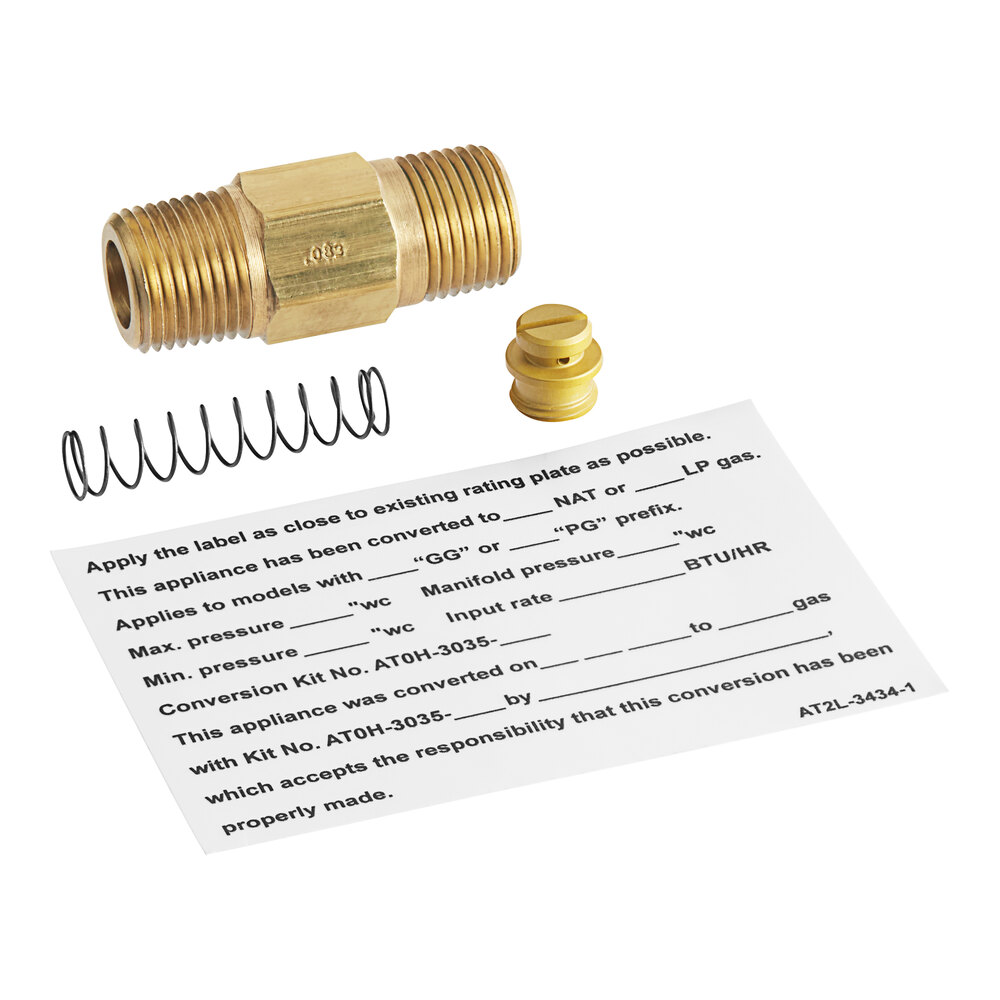 AccuTemp AT0H-3035-7 Natural Gas to Propane Conversion Kit for N6 Series