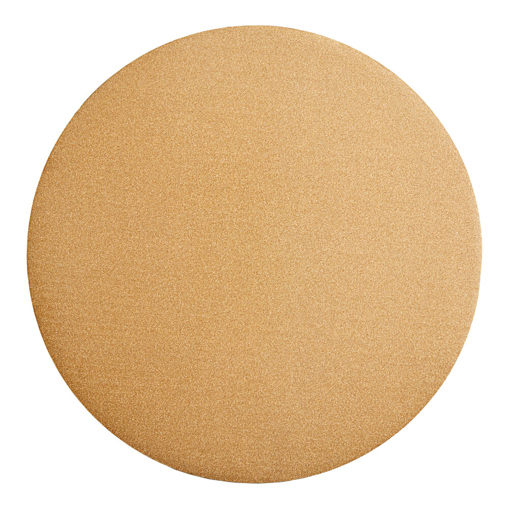Wilton 12'' Corrugated Gold Glitter Cake Circle - 3/Pack