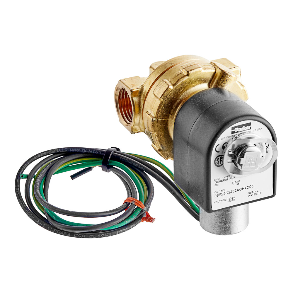 Vulcan 00-857443-00001 Steam Valve 120v 1/2 Prk