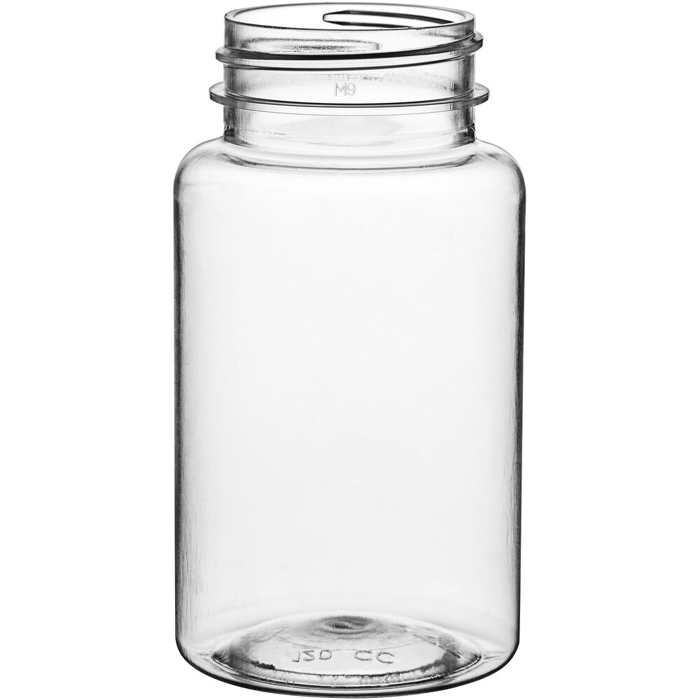 120cc (4 oz.) Clear PET Packer Bottle - 450/Case