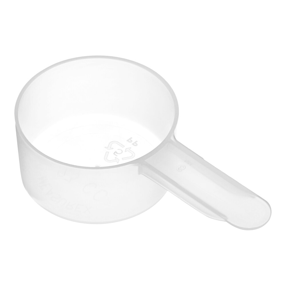 23 cc Polypropylene Scoop with Short Handle - 1,500/Case