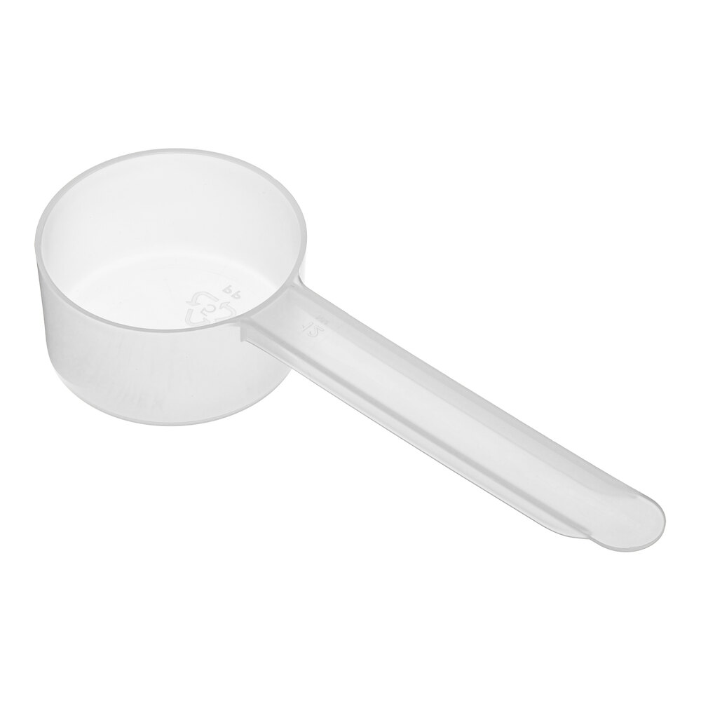23 cc Polypropylene Scoop with Long Handle - 1,200/Case