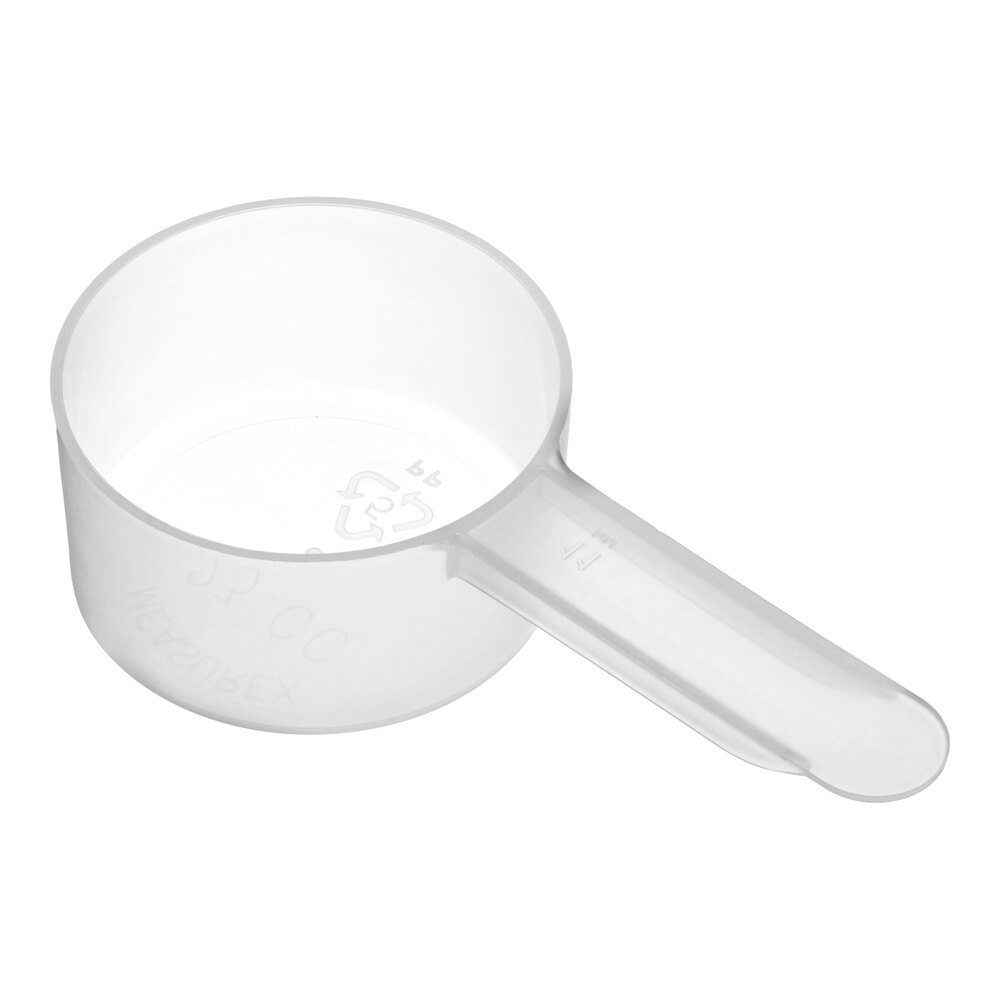 23 cc Polypropylene Scoop with Medium Handle - 1,400/Case