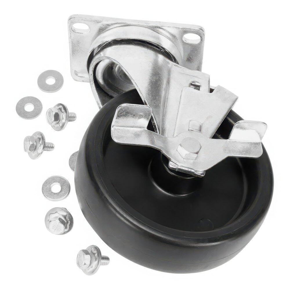 Frymaster 8261118 Swivel Plate Caster with Brake