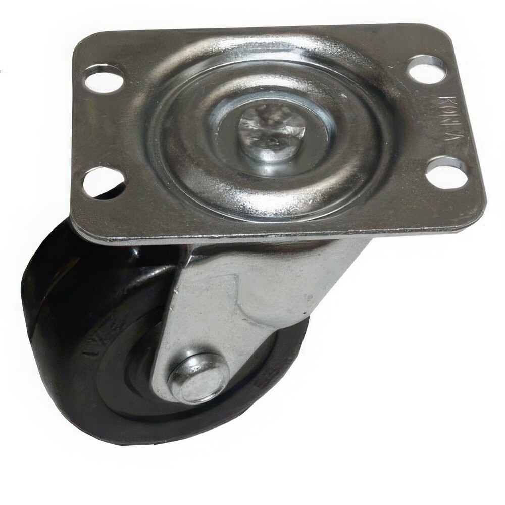 AllPoints 263391 2" Swivel Plate Caster - 125 lb. Capacity