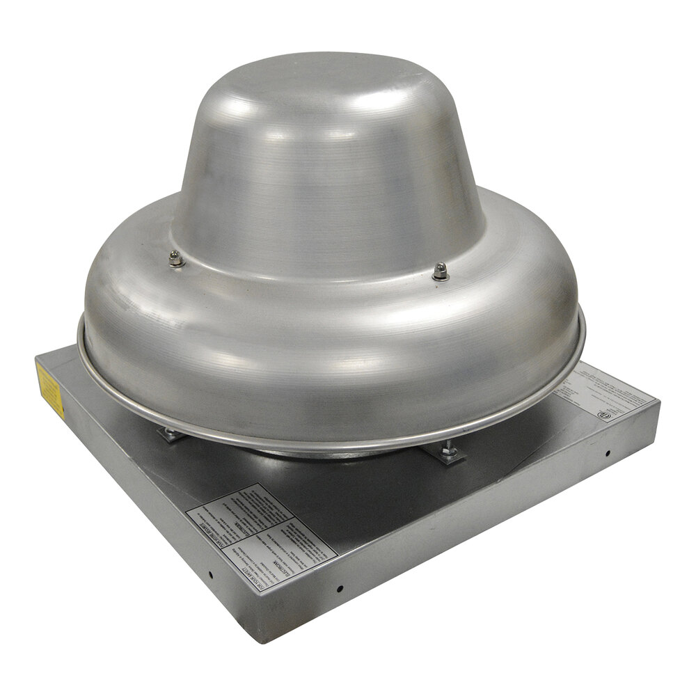 Canarm 9" Variable Speed Downblast Direct Drive Aluminum Exhaust Fan ALX090DD - 500 CFM, 1,650 RPM, 120/240V, 1 Phase