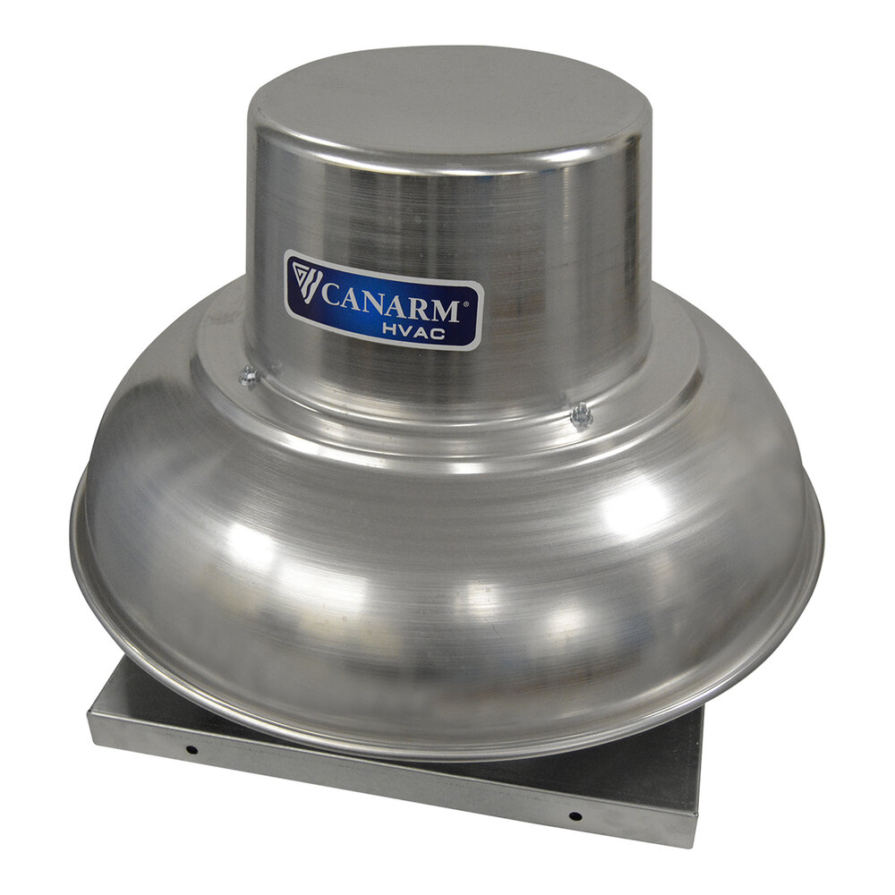 Canarm 10 1/2" Variable Speed Downblast Direct-Drive Aluminum Exhaust Fan ALX105-DD033EC - 1,100 CFM, 1 Phase, 1/3 hp