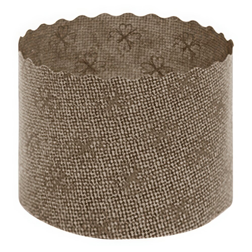 Welcome Home Brands 2 3/4" x 2" Brown Paper Panettone Baking Mold - 2,000/Case