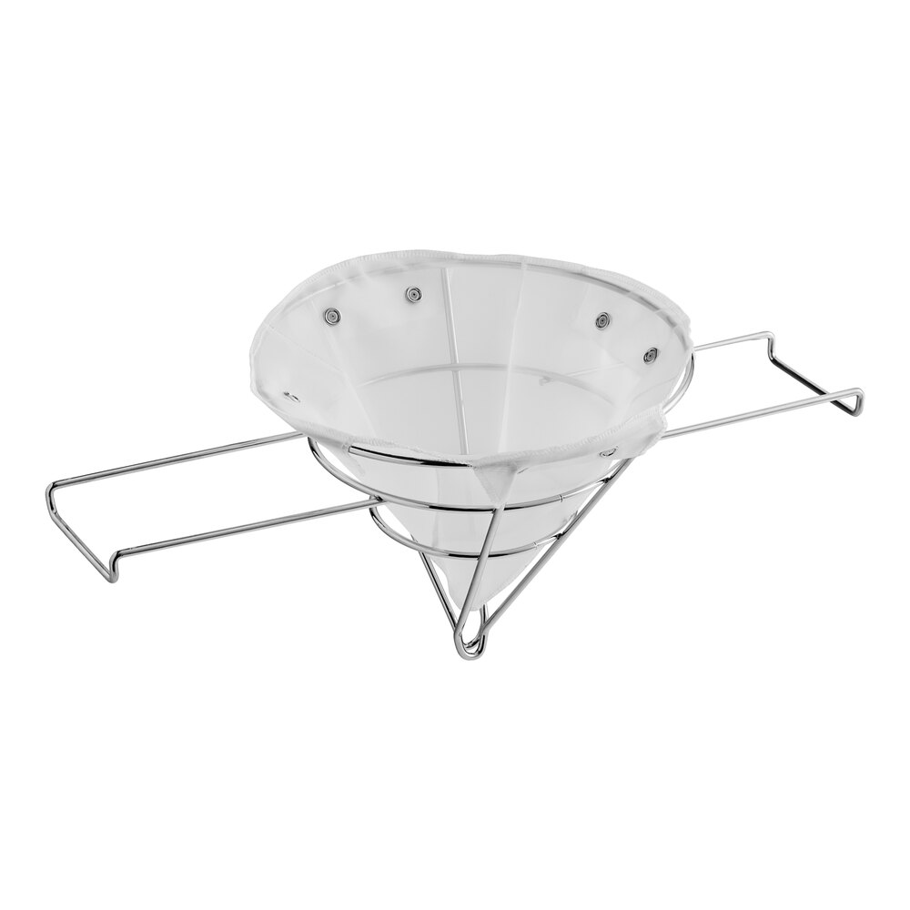 Fryclone 10" Cone Oil Filter Bag Holder with Filter Bag