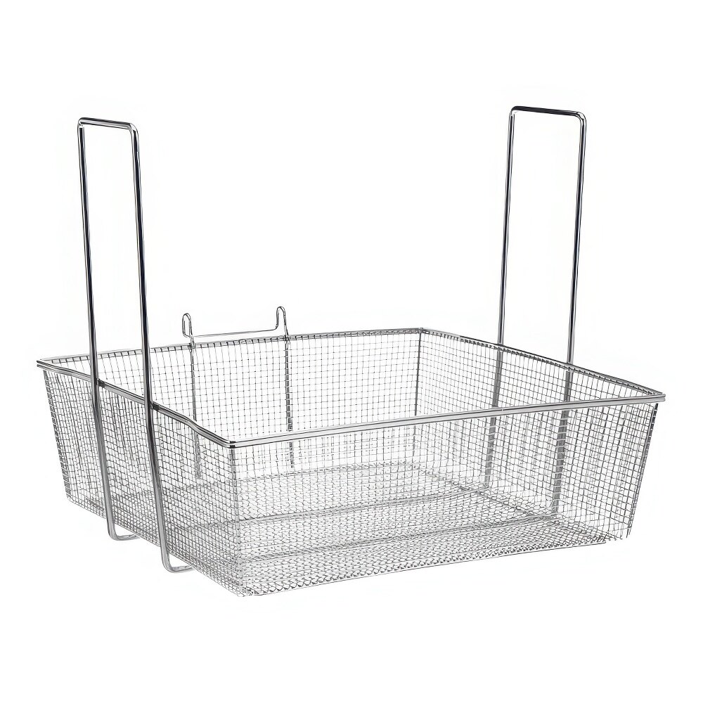 AllPoints 263472 17" x 17" x 6 1/4" Full Size Fryer Basket