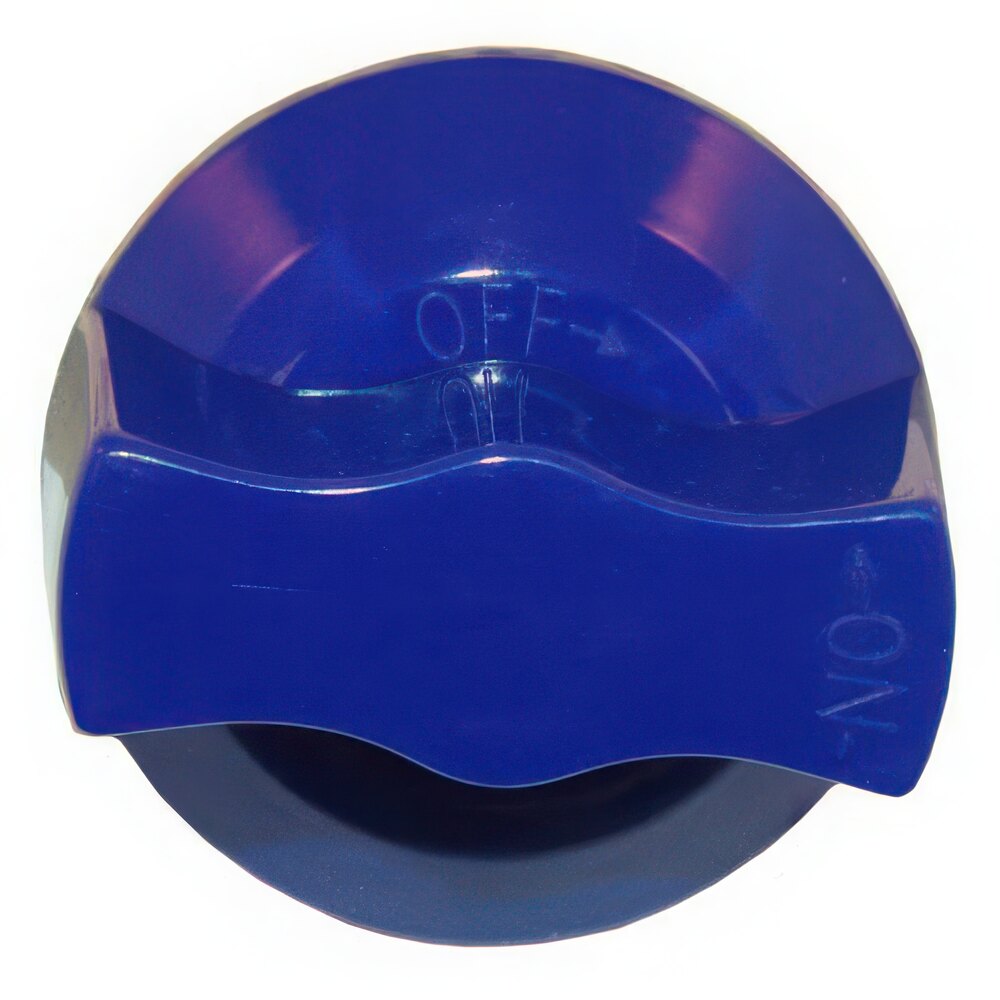 AllPoints 221247 2 15/16" Blue Oven Burner Valve Knob (Off-On)
