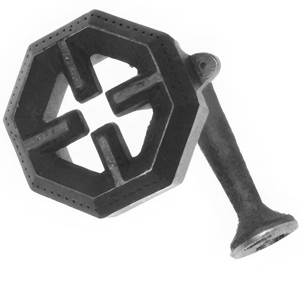 AllPoints 241215 Cast Iron Front Burner Assembly - 6 15/16"