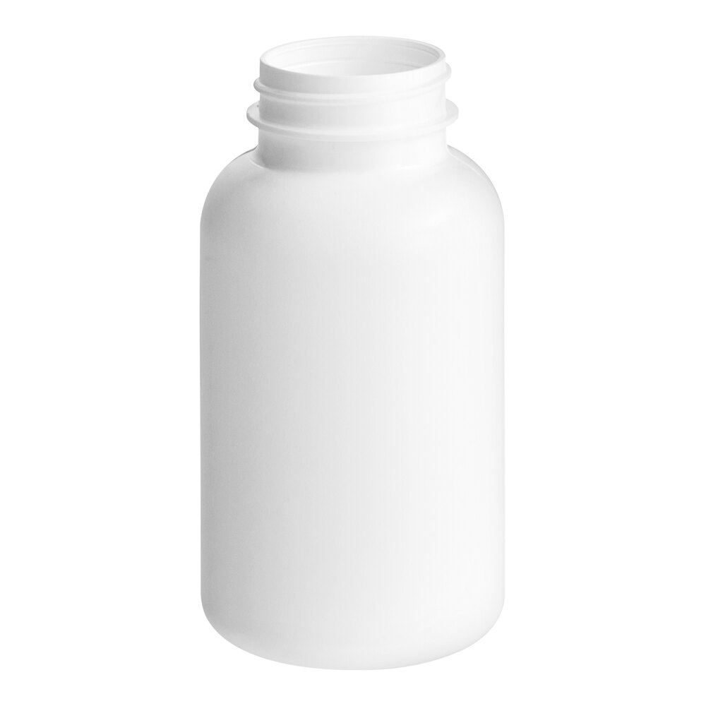 200cc (6.75 oz.) White HDPE Packer Bottle - 320/Case