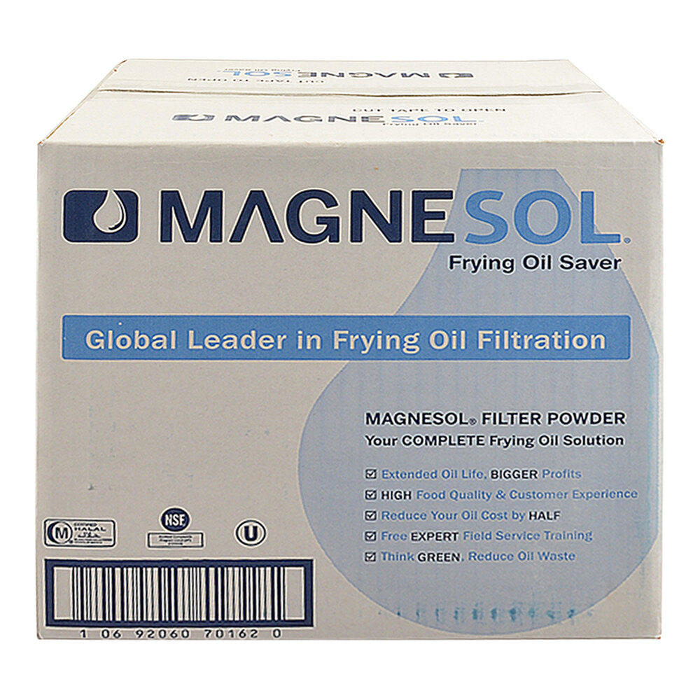 AllPoints 2801215 Magnesol 22 lb. Fryer Oil Filter Powder