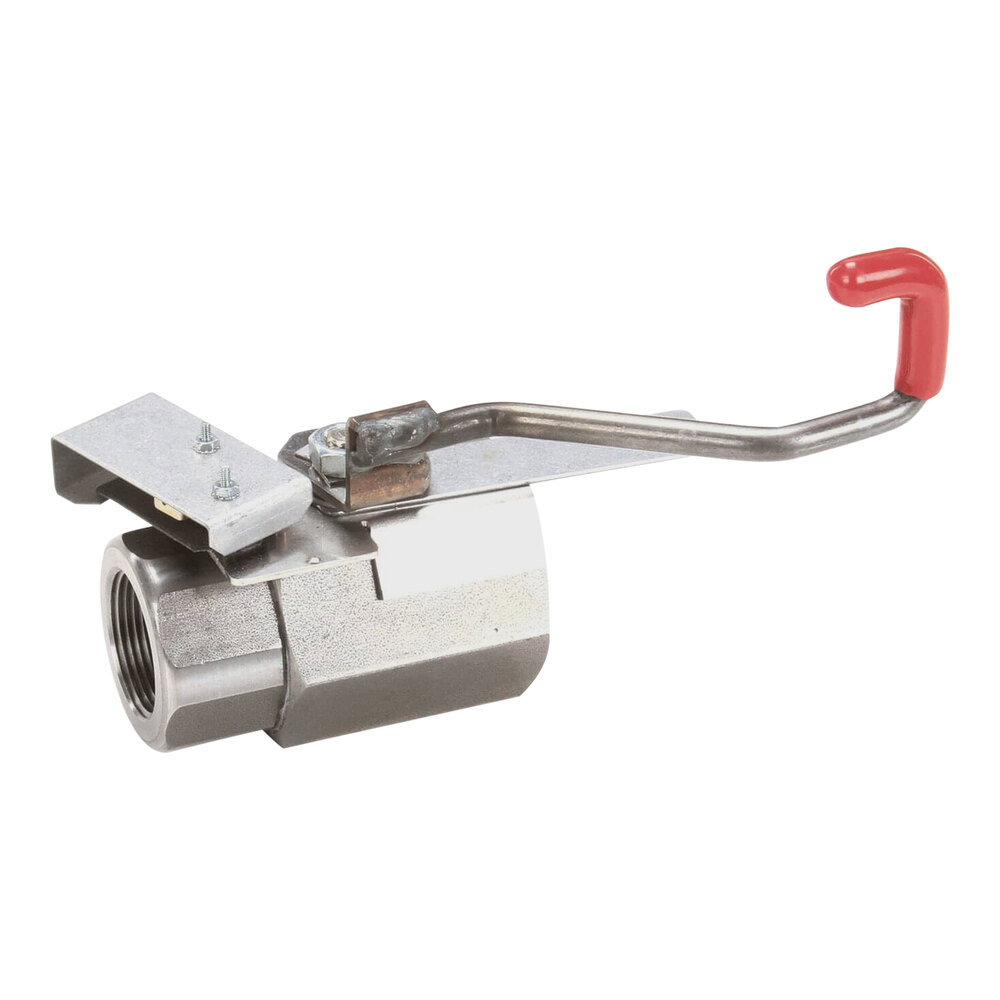 Frymaster 1063979SP 1 1/4" Drain Valve with Microswitch