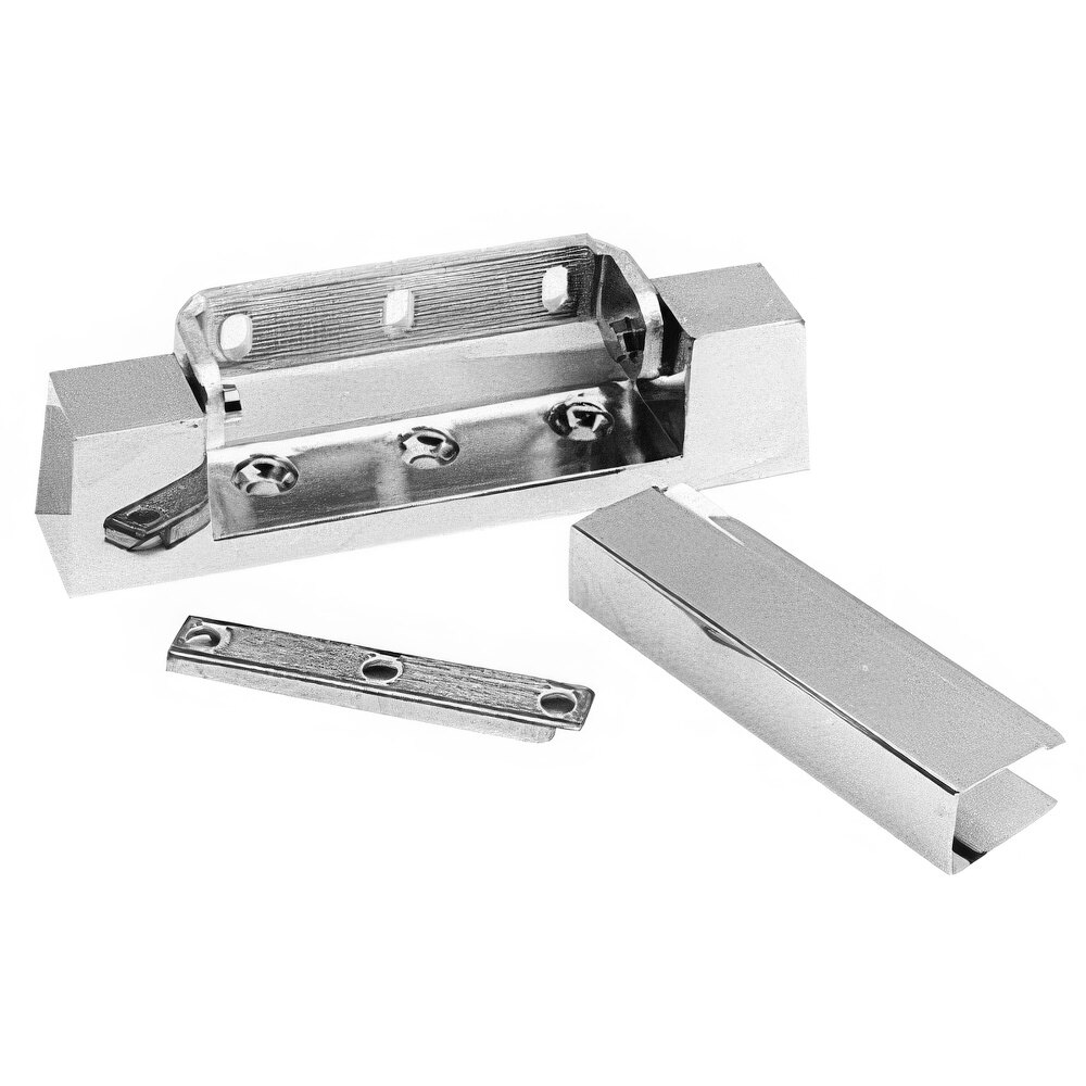 AllPoints 261512 5 1/2" x 1 7/32" Edge Mount Spring-Assisted Hinge Kit with 27/32" Offset