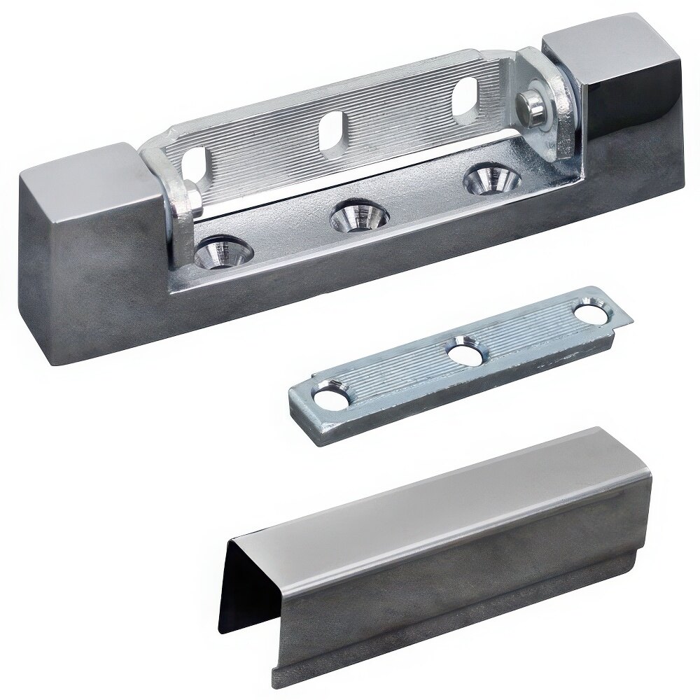 AllPoints 261581 5" x 15 /16" Edge Mount Door Hinge with 25/32" Offset - High Heat Rated