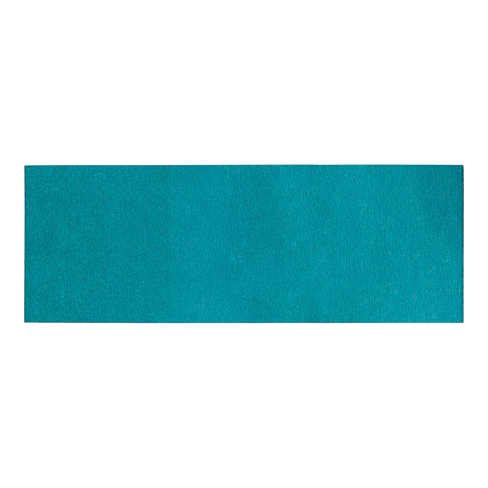 Choice Teal Self-Adhering Paper Napkin Band - 2,000/Pack