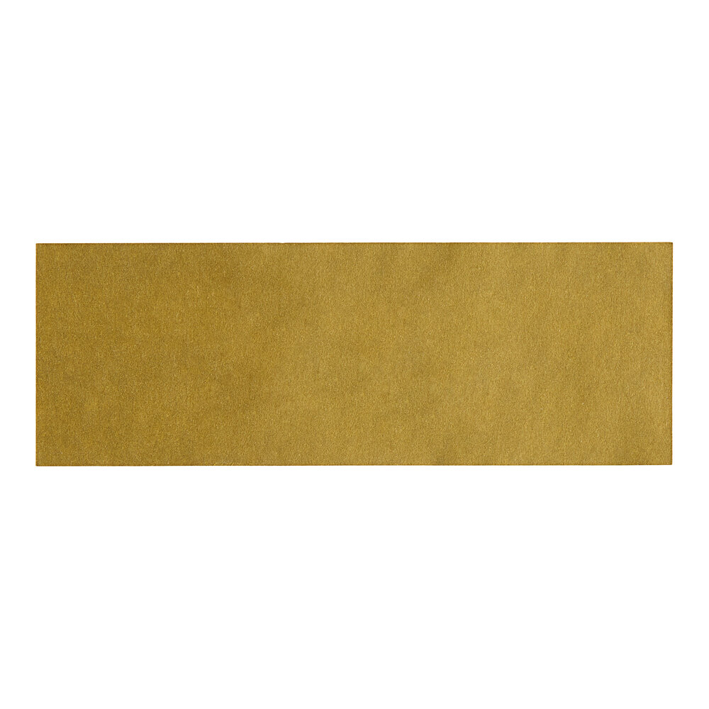 Choice Gold Self-Adhering Paper Napkin Band - 2,000/Pack