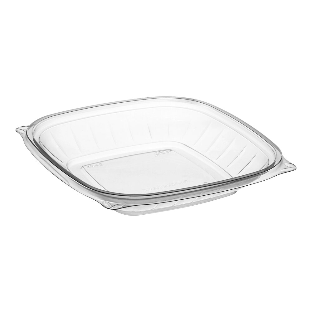 Dart C24SB PresentaBowls Pro 24 oz. Clear Polypropylene Square Bowl - 252/Case
