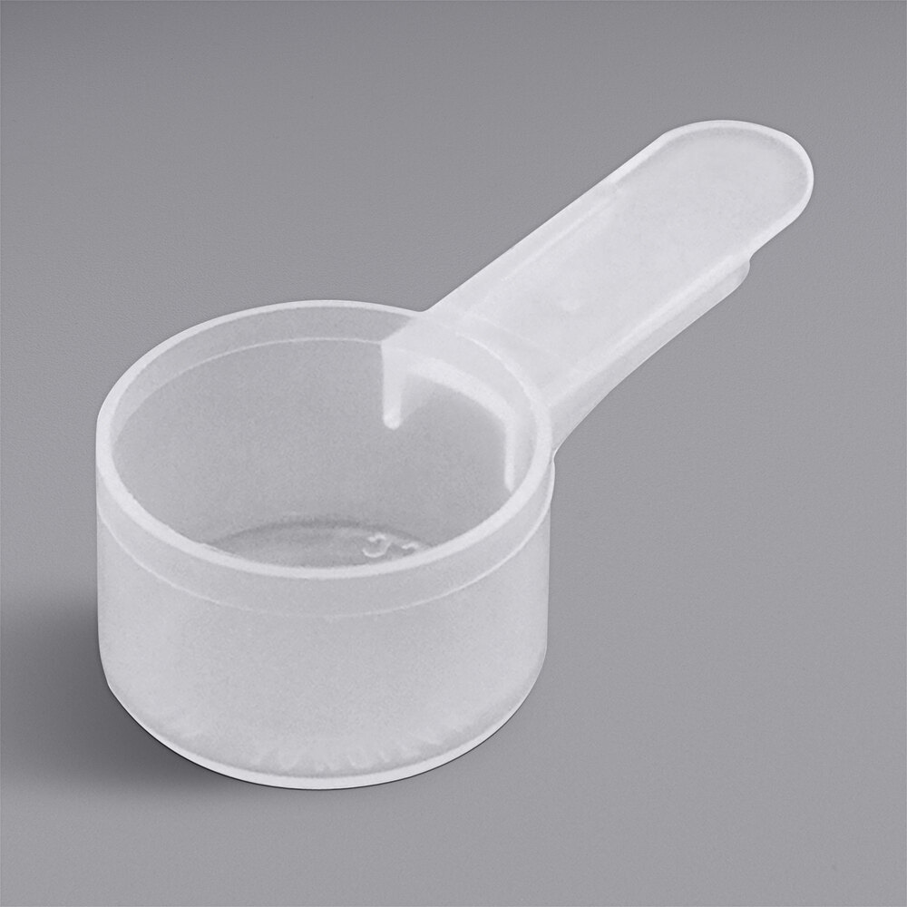 11 cc Polypropylene Scoop with Short Handle - 2,700/Case