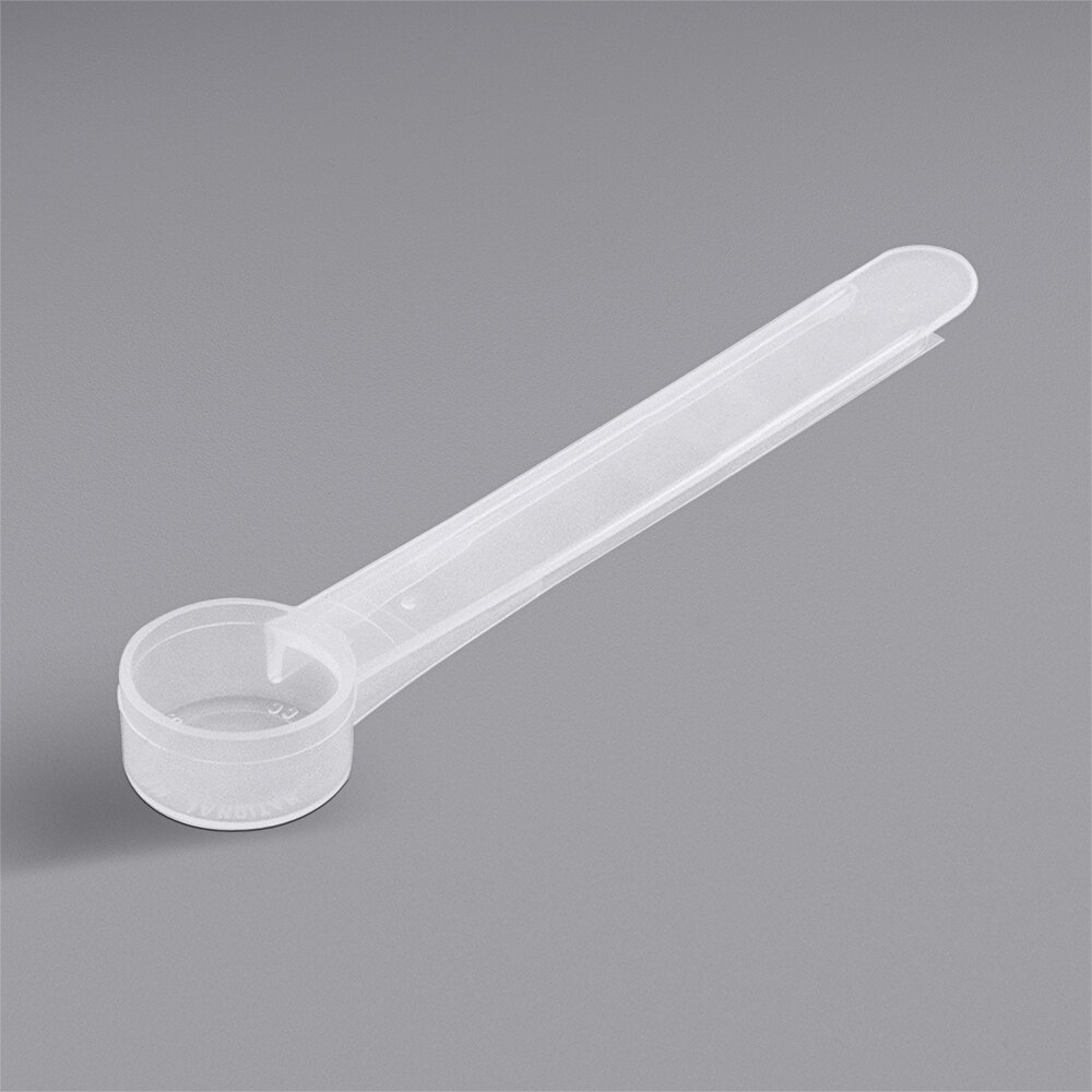 3 cc Polypropylene Scoop with Medium Plus Handle - 3,200/Case